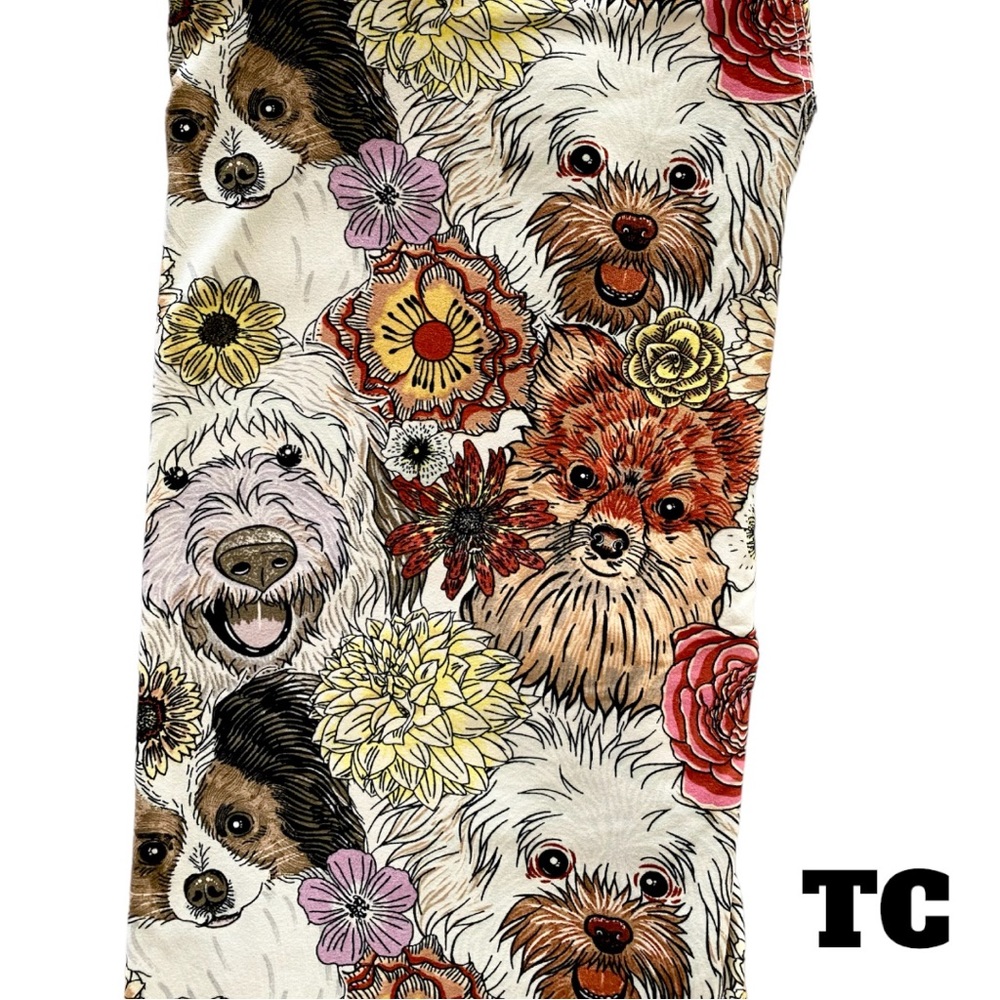 LuLaRoe HTF “Doggies” Buttery Soft Leggings